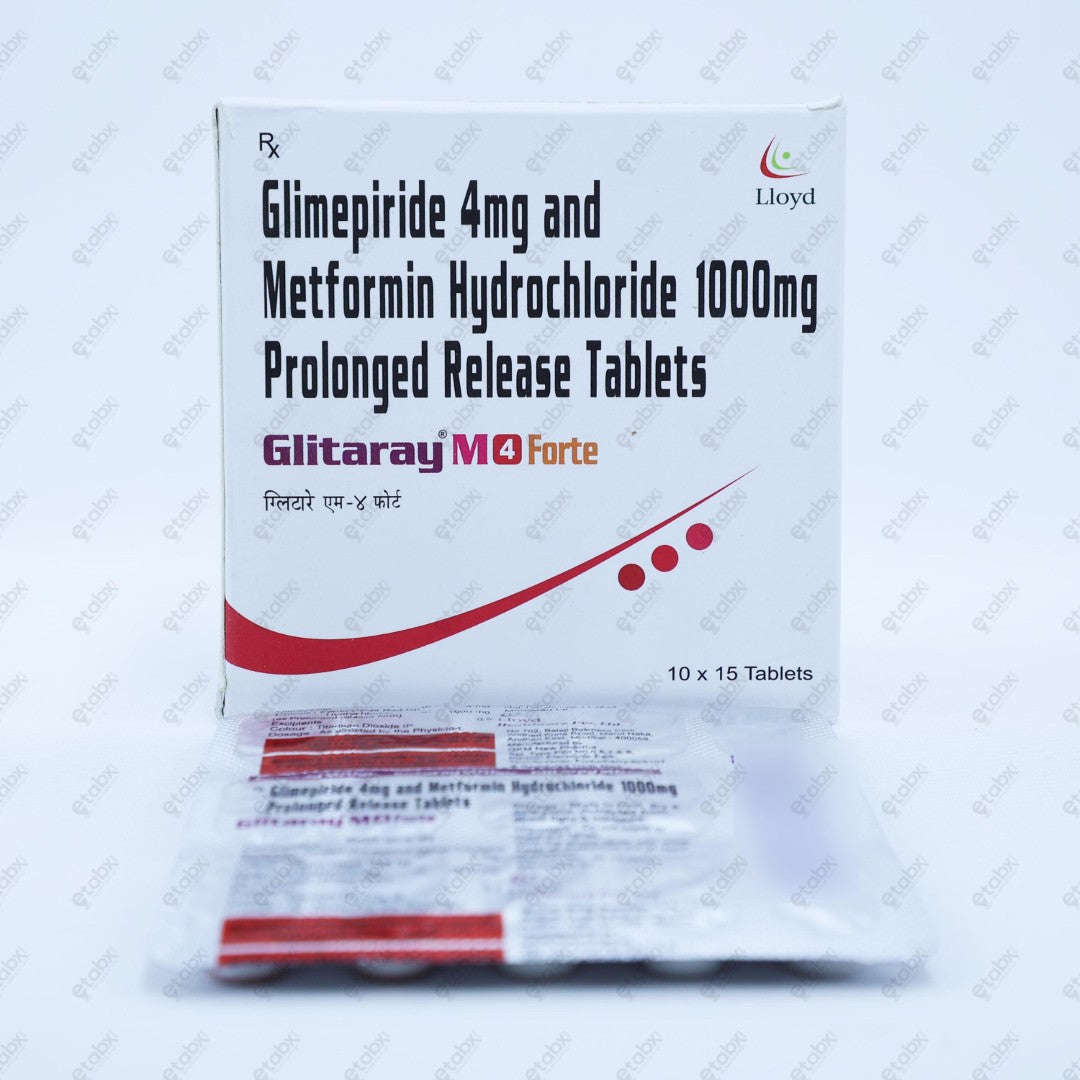 Glitaray M4 Forte Tablet 15's