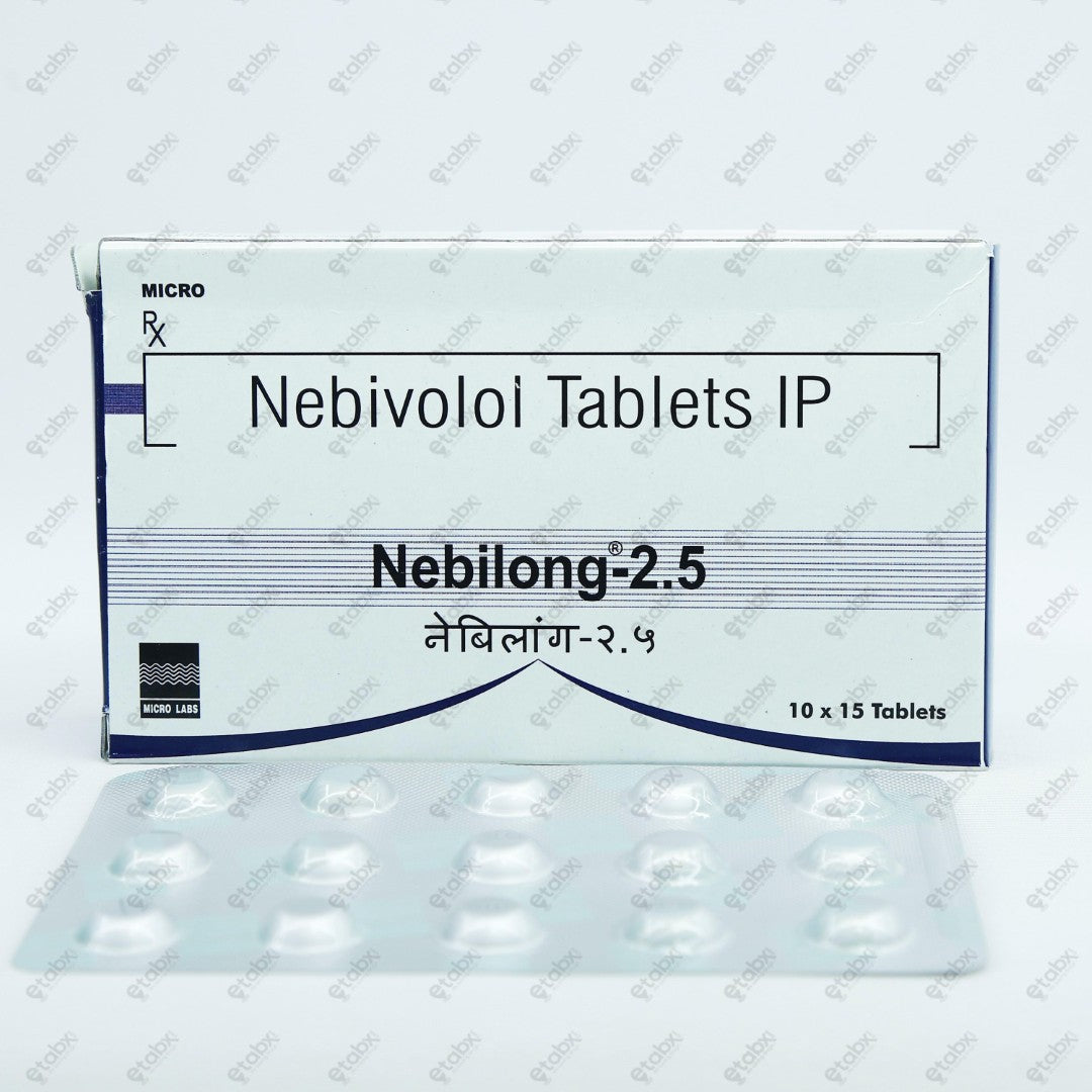 Nebilong 2.5mg Tablet 15's