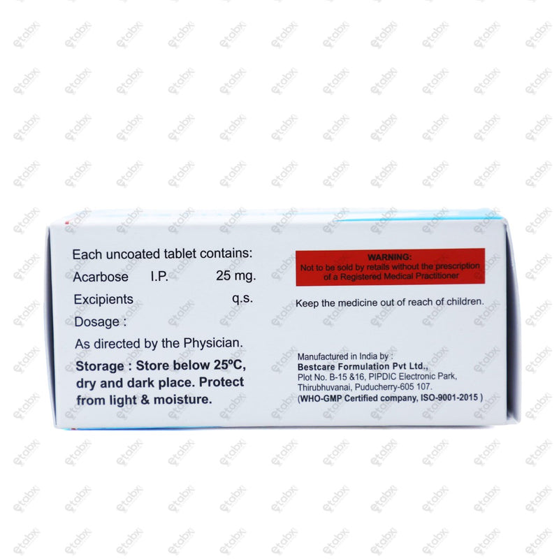 AC Bose 25mg Tablet 10's
