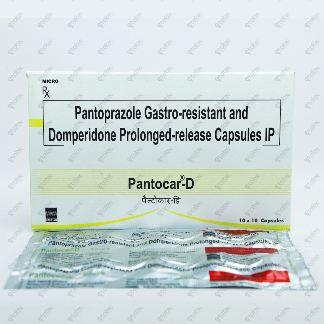 Pantocar D Capsule 10's