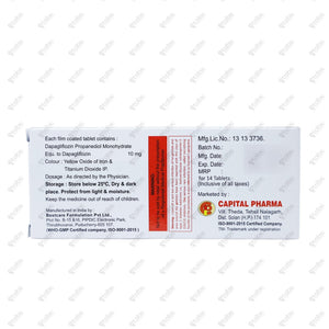 DAPAGIL 10mg Dapagliflozin Tablet 14s