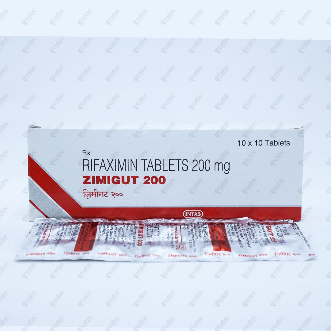 Zimigut 200mg Tablet 10's