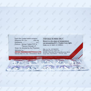 Zimigut 200mg Tablet 10's