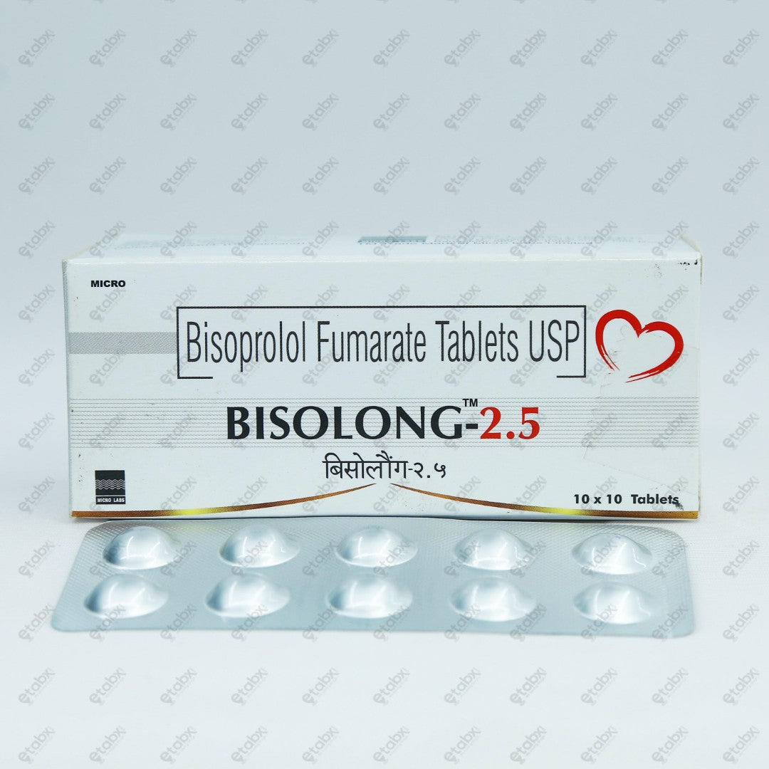 BISOLONG 2.5mg Tablet 10