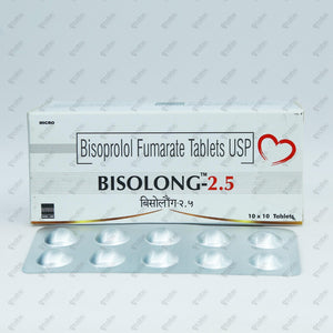 BISOLONG 2.5mg Tablet 10