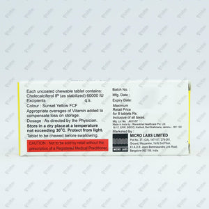Micro D3 Tablet 8's