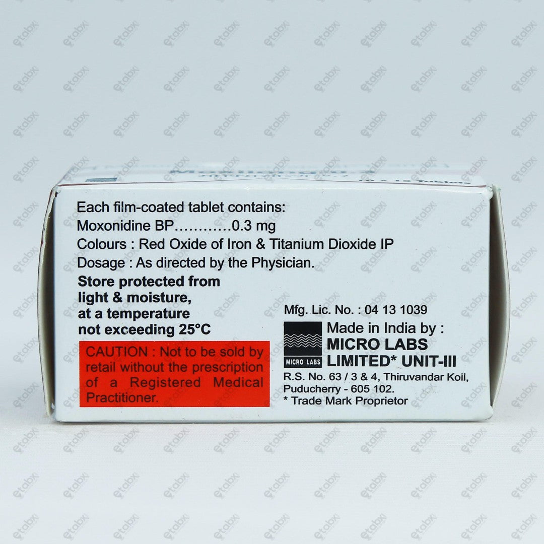 Moxilong 0.3mg Tablet 15's