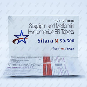 Sitara M 50/500mg Tablet 10's