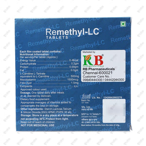 Remethyl LC Tablets 10's