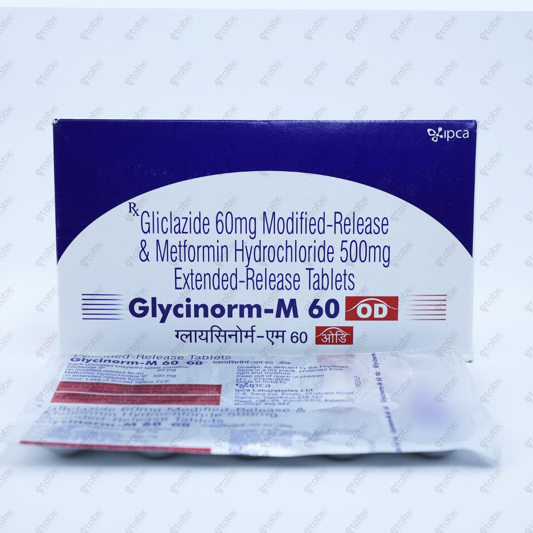 Glycinorm M 60 OD Tablet 10's
