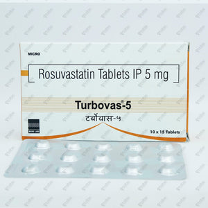 Turbovas 5mg Tablet 15's