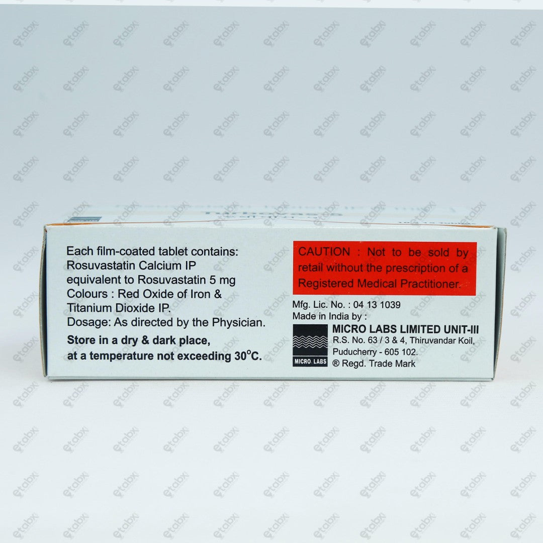 Turbovas 5mg Tablet 15's