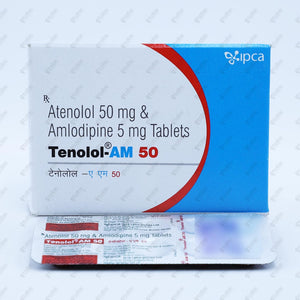 TENOLOL AM 50mg Tablets (10's)