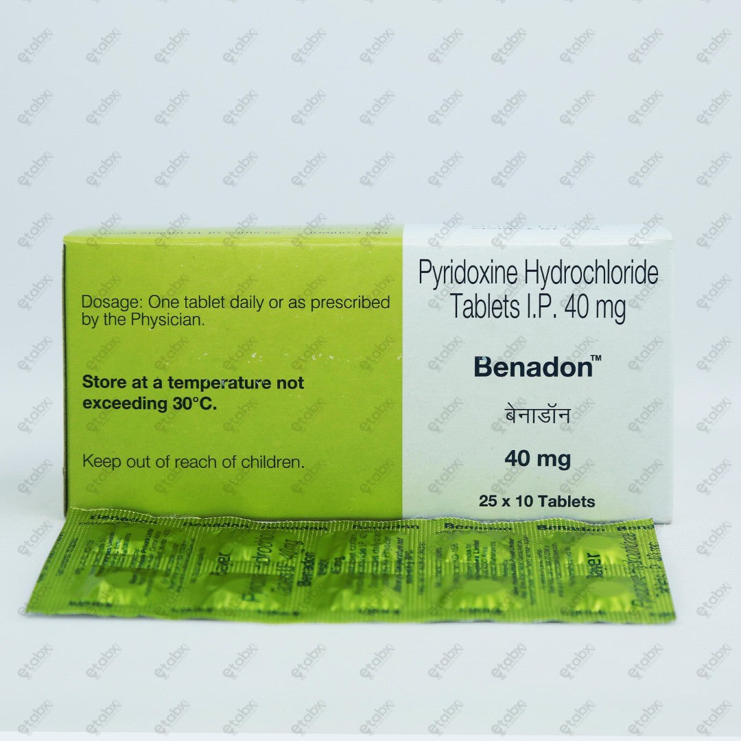 Benadon 40mg Tablets 15's
