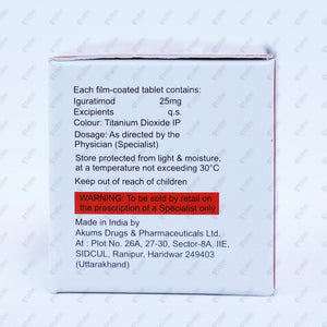IGURATI 25mg Tablet
