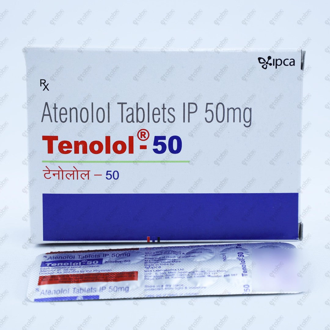 TENOLOL 50mg Tablets (14's)