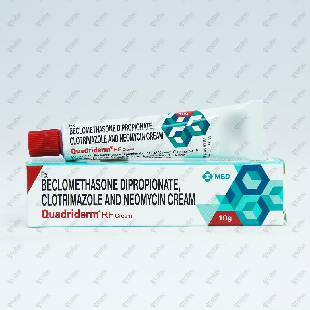 Quadriderm RF Ointment 10gm