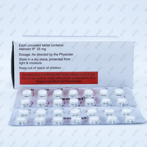 Tenolol 25mg Tablet 14's
