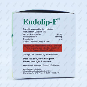 Endolip F Tablet 10's