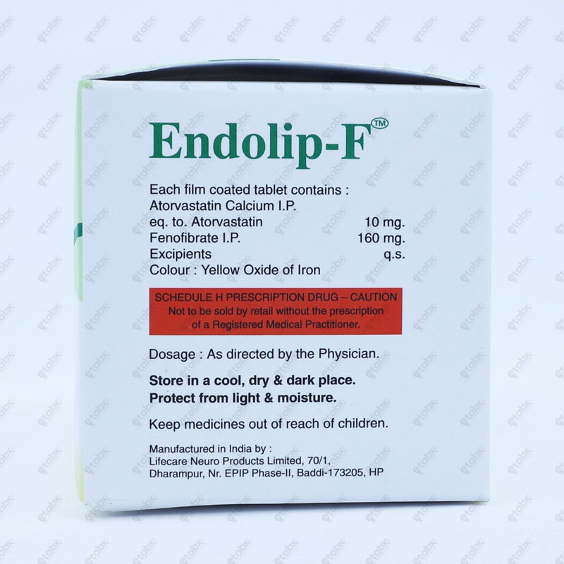 Endolip F Tablet 10's