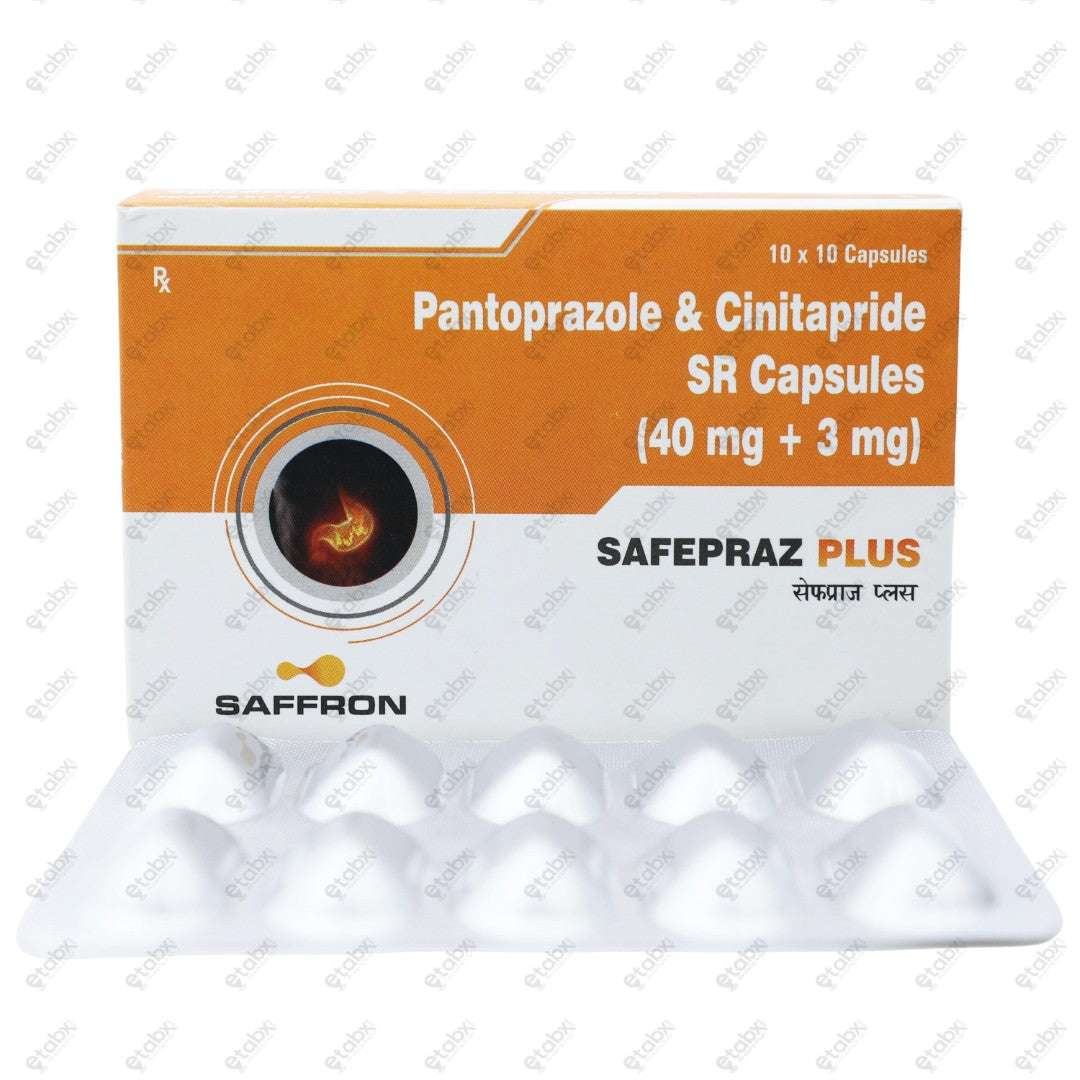 Safepraz Plus Capsule 10's