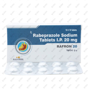 RAFRON 20mg Tablets (10's)