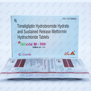 Tencria M 500mg Tablets 10'S