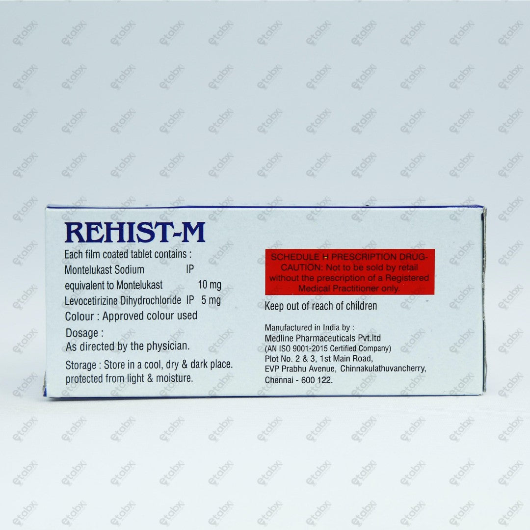 REHIST M Tablet 10s