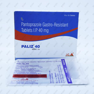 Paliz 40mg Tablets 15's