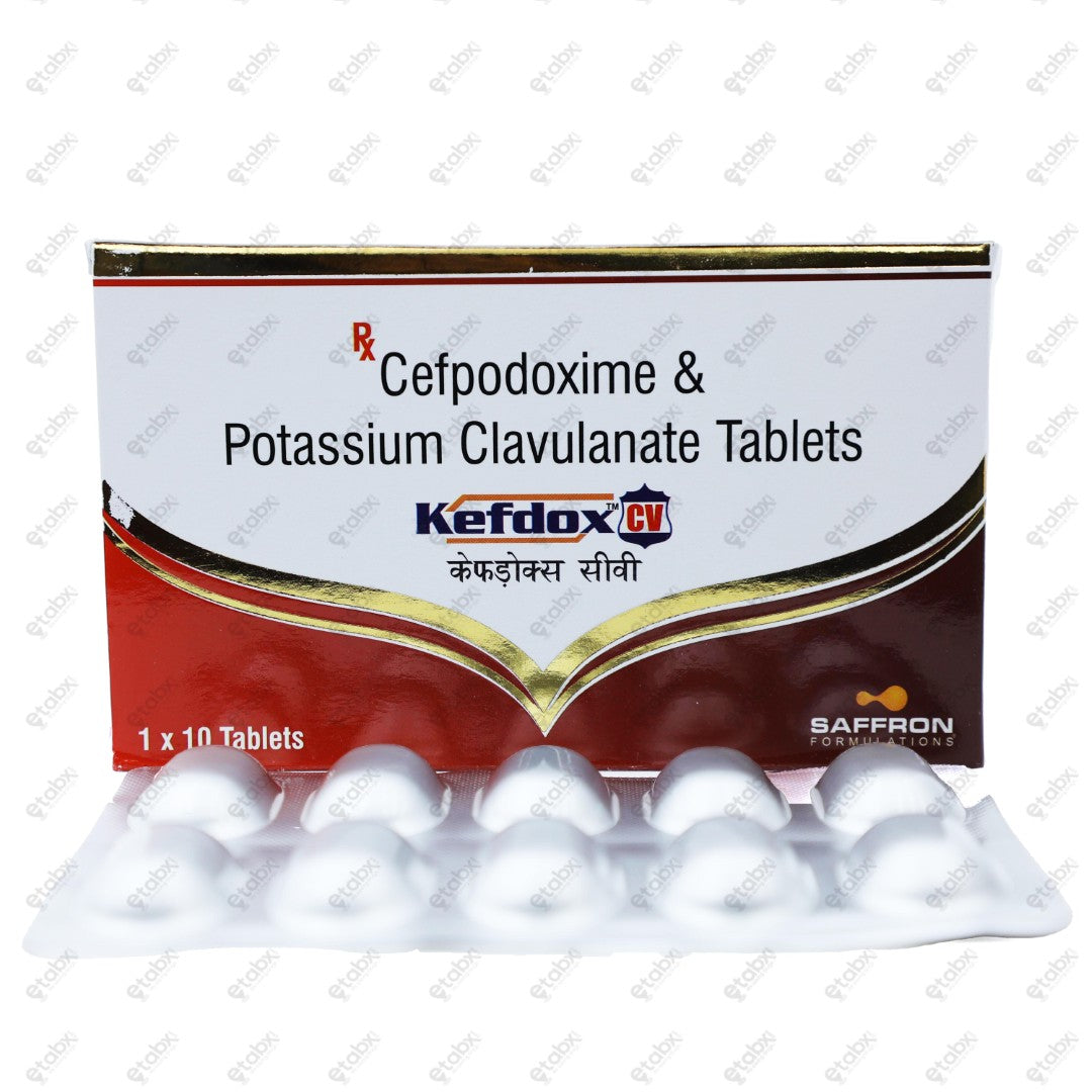 Kefdox CV Tablet 10's