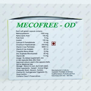 Mecofree OD Tablet 15's