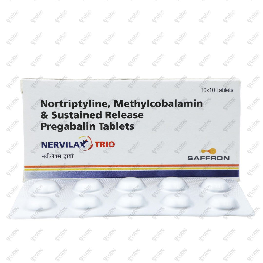 Nervilax Trio Tablet 10's