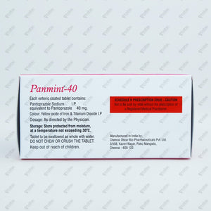 PANMINT 40mg Tablet 15