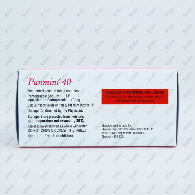 PANMINT 40mg Tablet 15