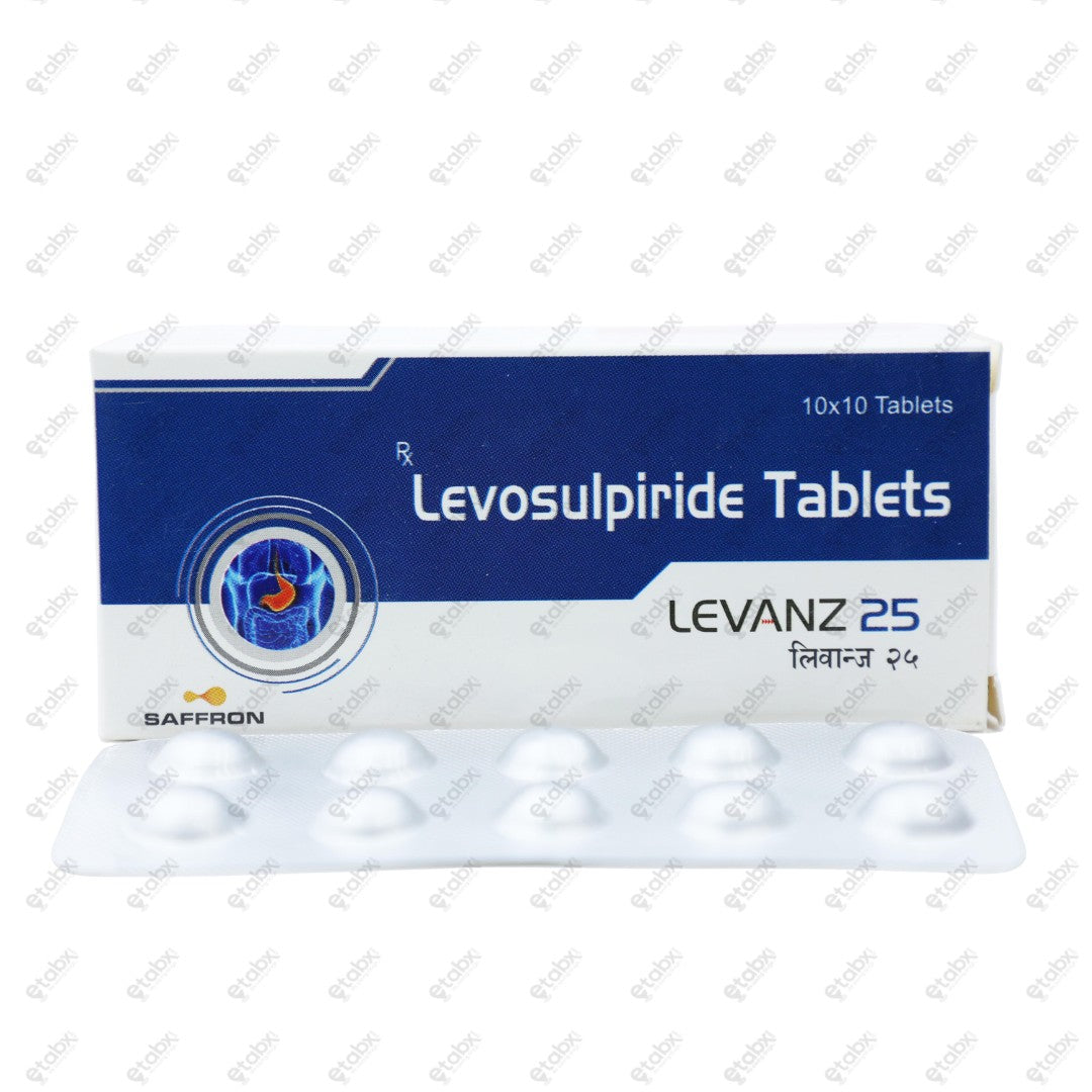 Levanz 25mg Tablets 10's
