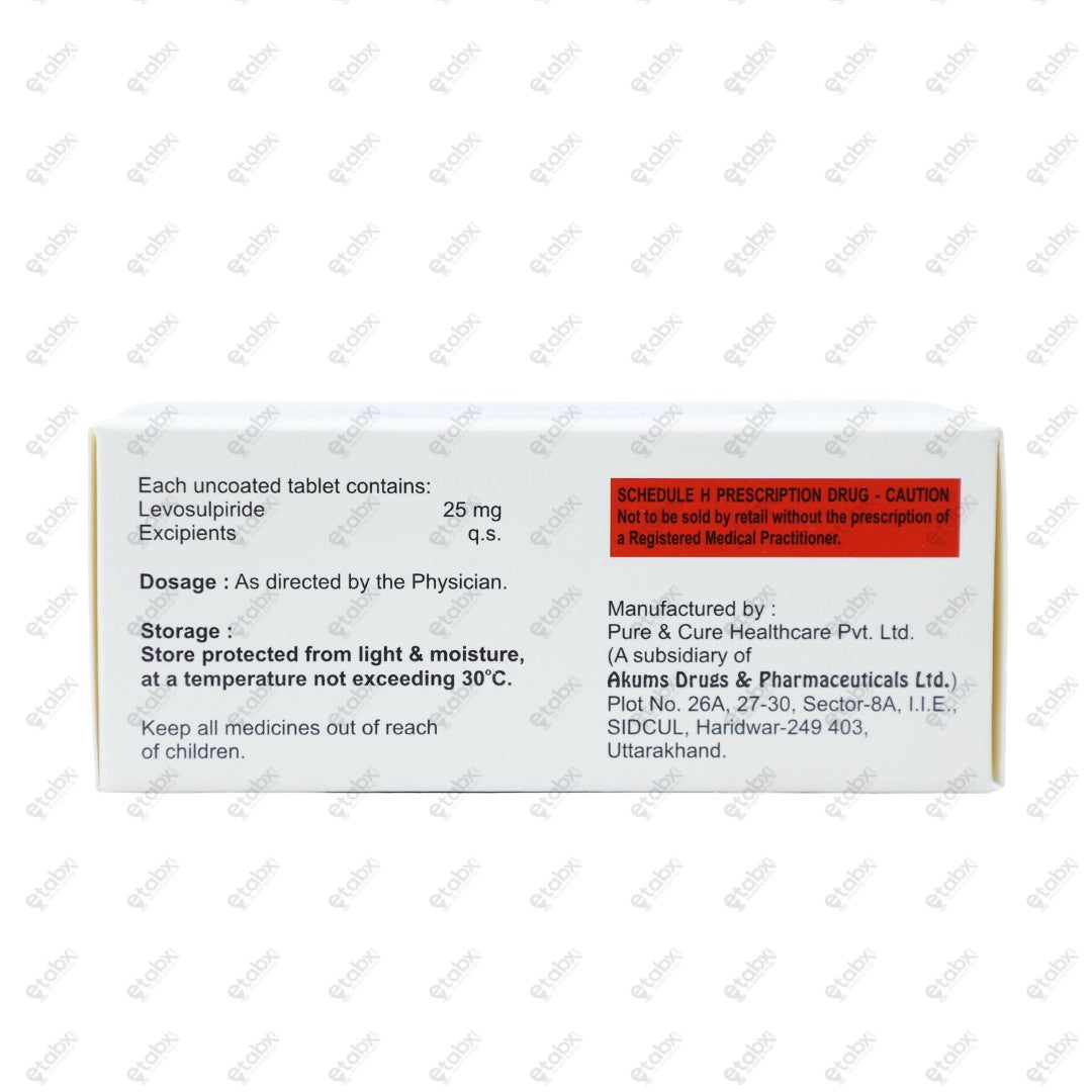 Levanz 25mg Tablets 10's