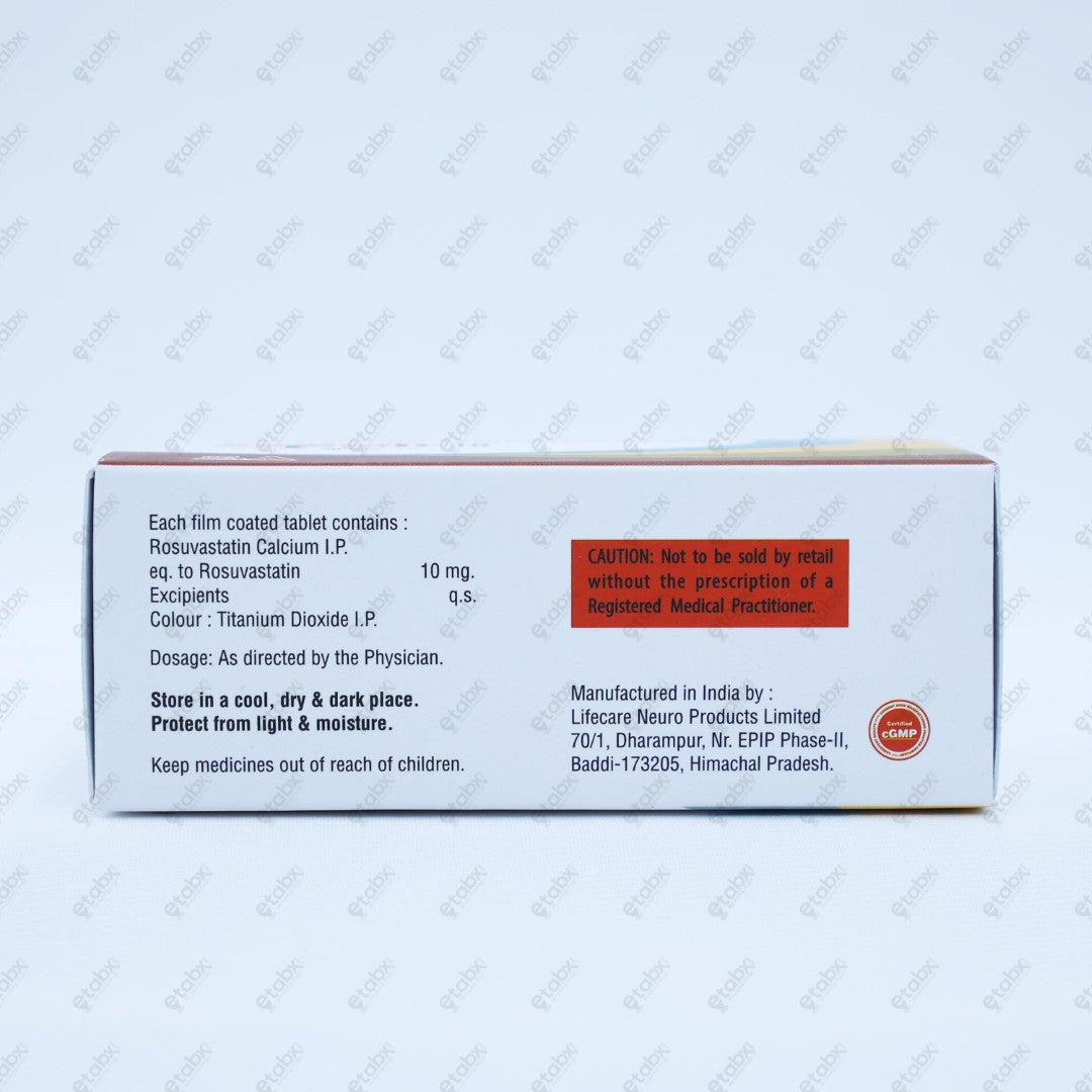 Zupitor 10mg Tablets 10's