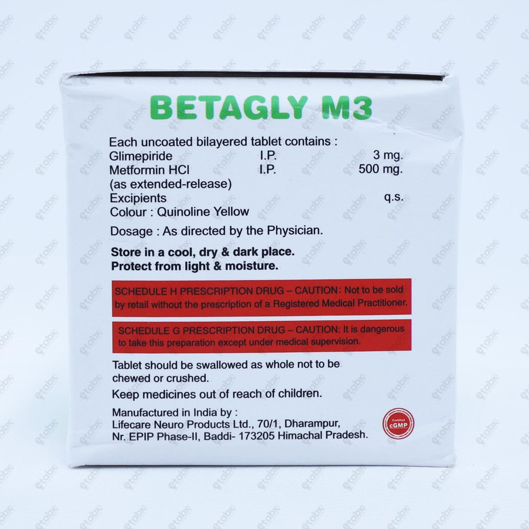 Betagly M3 Tablet 10s