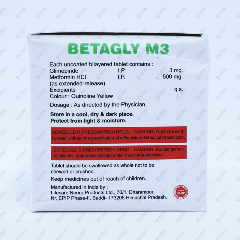 Betagly M3 Tablet 10s