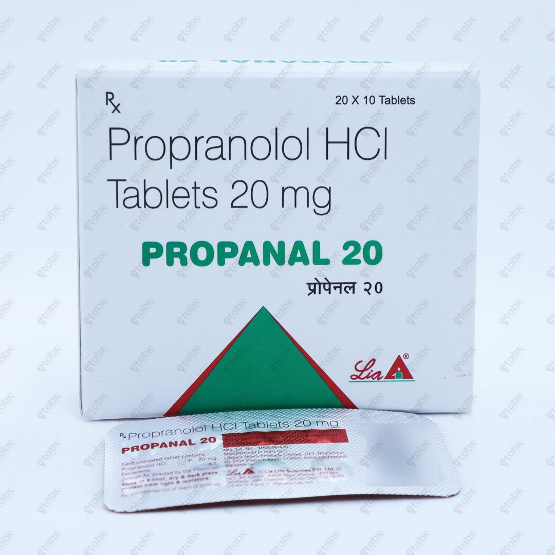Propanal 20mg Tablet (Pack of 10)