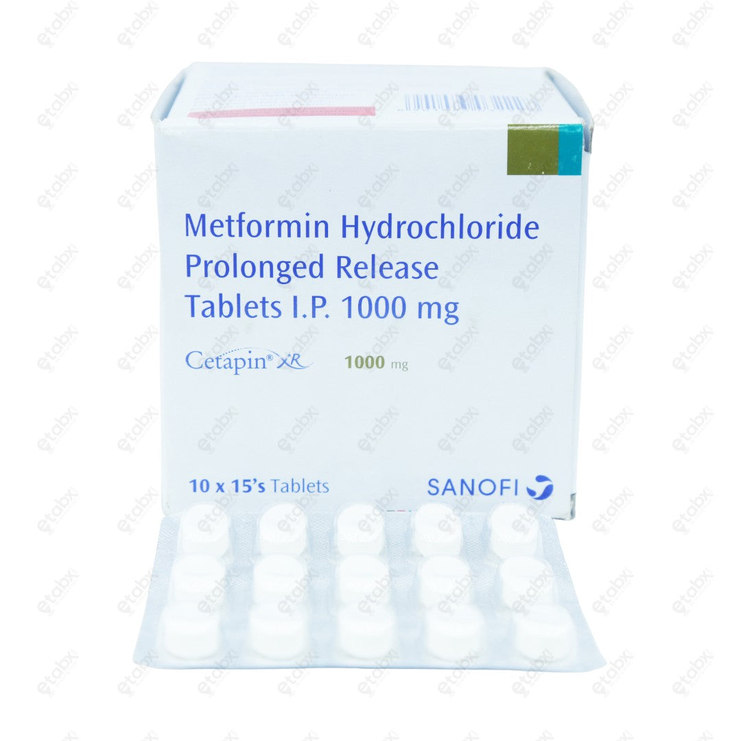 CETAPIN XR 1gm Extended Release Tablet