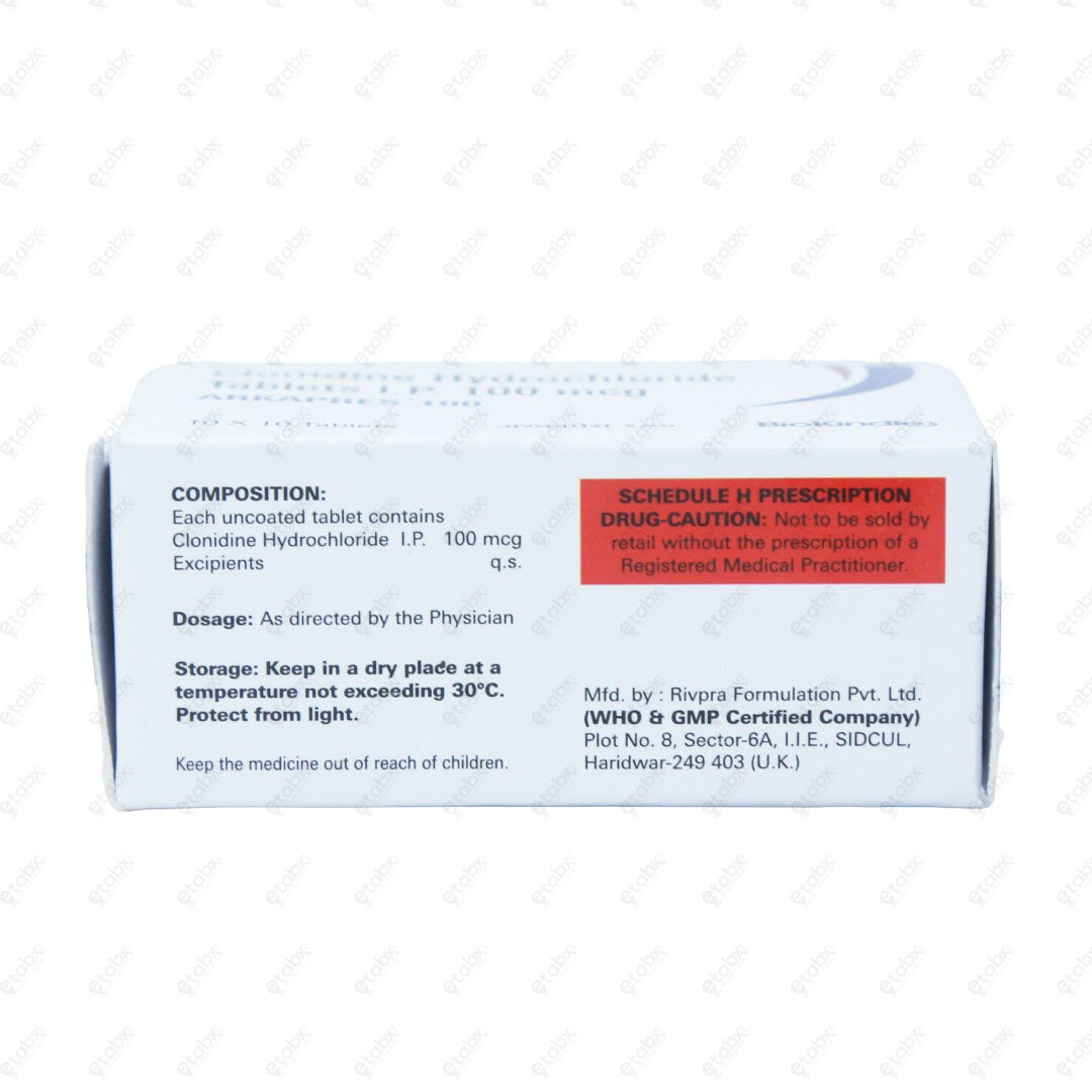 Arkapres 100 mg Tablet