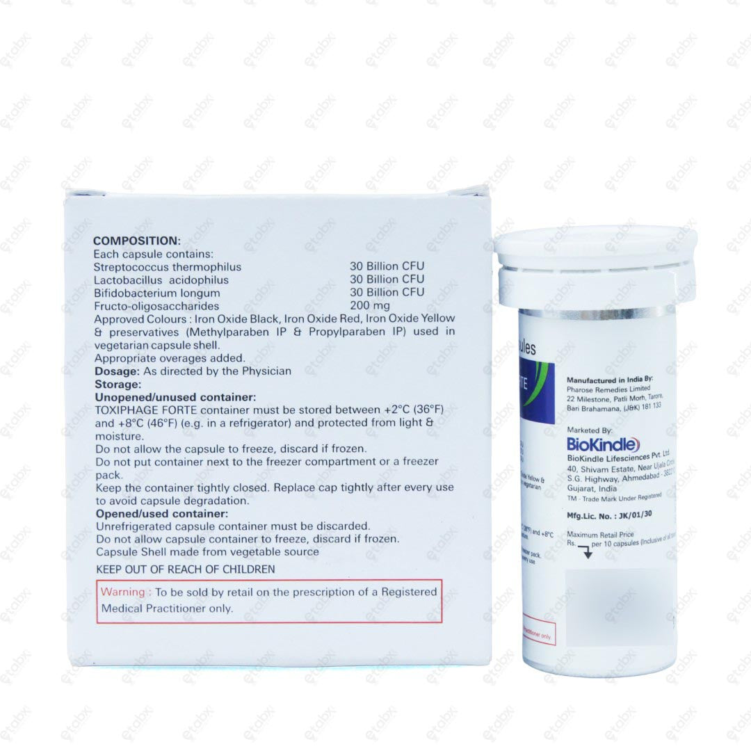 Toxiphage Forte Capsule 10s