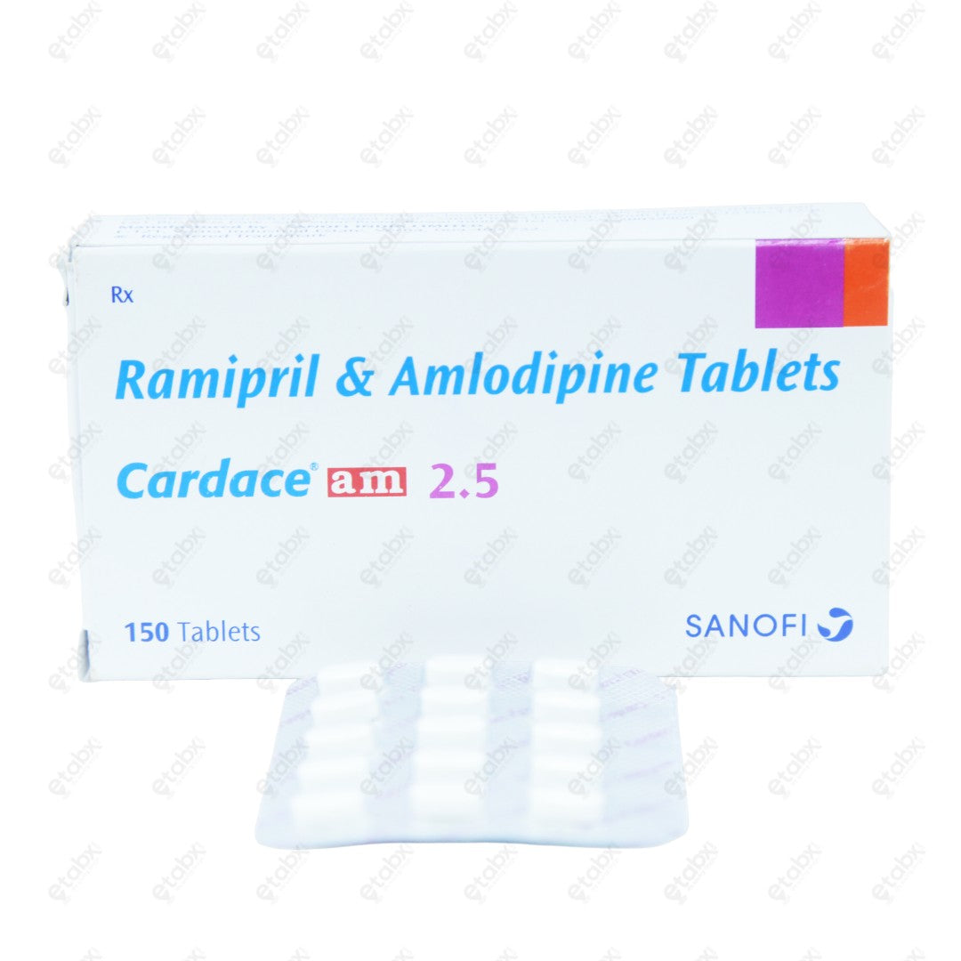 Cardace AM 2.5mg Tablet 15's