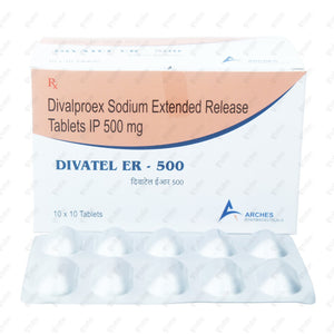Divatel ER Tablet 500mg 10's