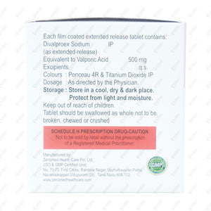 Divatel ER Tablet 500mg 10's