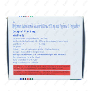 Cetapin V 0.3mg Tablet 15's