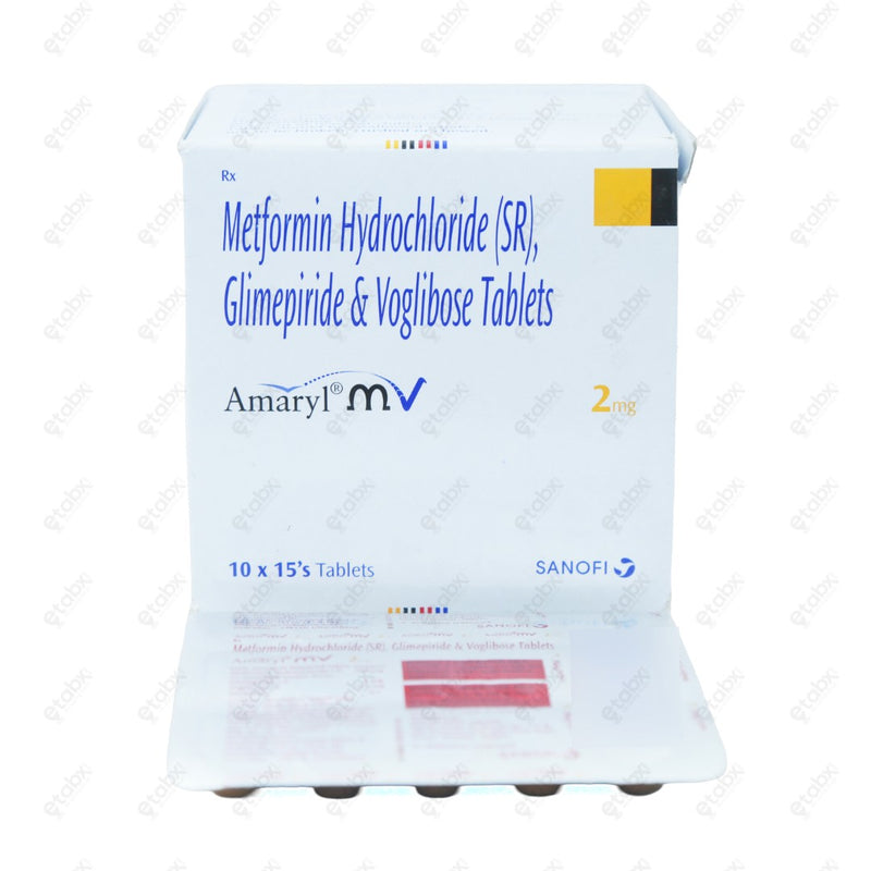 Amaryl MV 2mg Tablet 15's