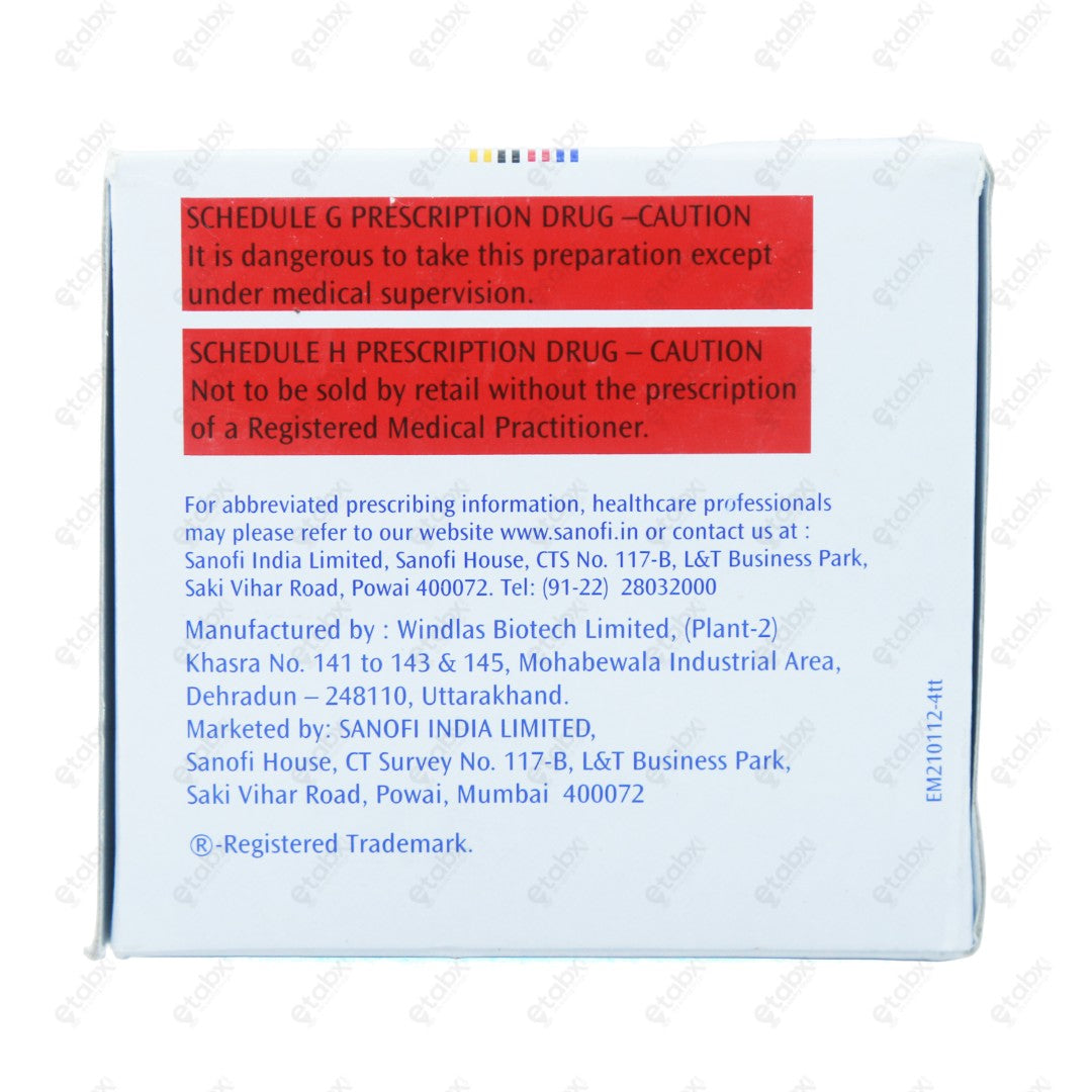 Amaryl MV 2mg Tablet 15's