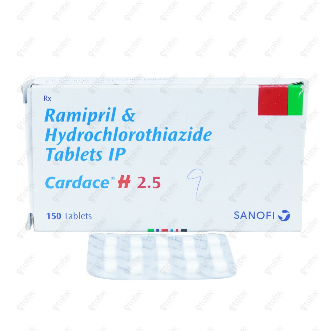 Cardace H 2.5mg Tablet 15s